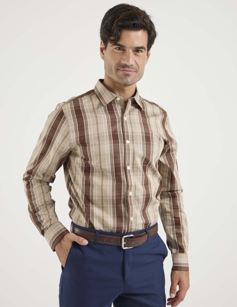 Camisa casual manga larga para hombre Camisa casual manga larga para hombre