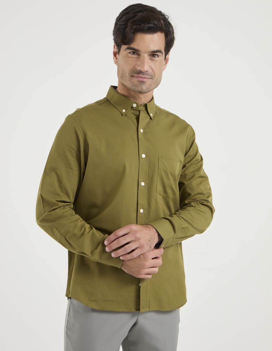 Camisa casual manga larga para hombre Camisa casual manga larga para hombre