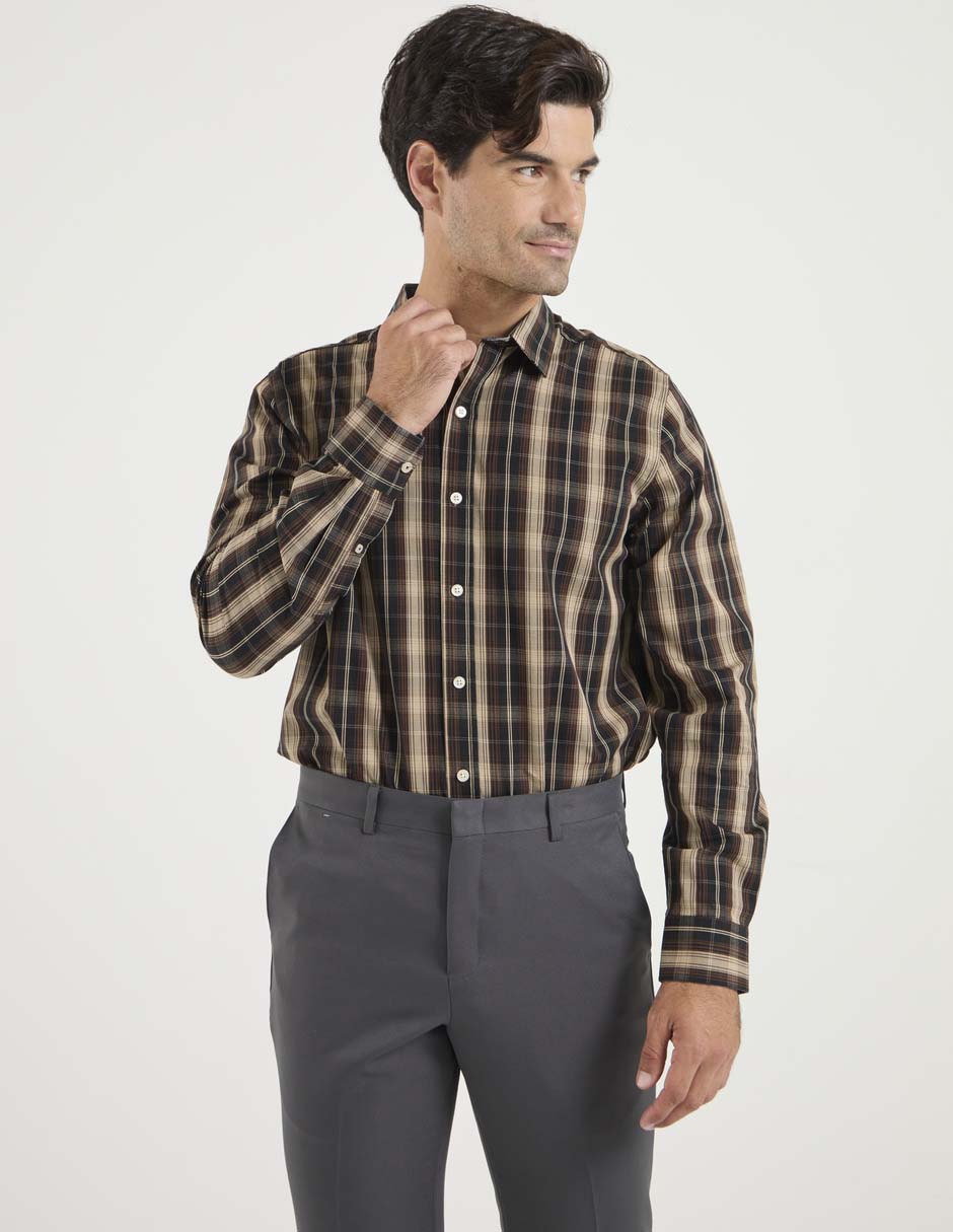 Camisa casual manga larga para hombre Camisa casual manga larga para hombre