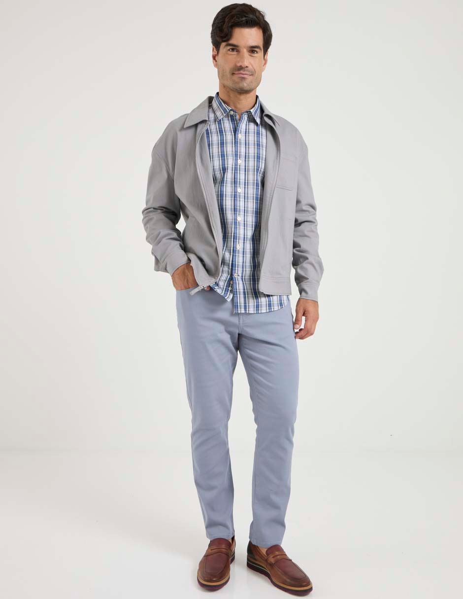 Camisa casual de algodón manga larga para hombre 3