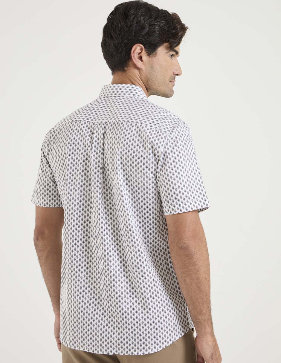 Camisa casual de algodón manga larga para hombre 2