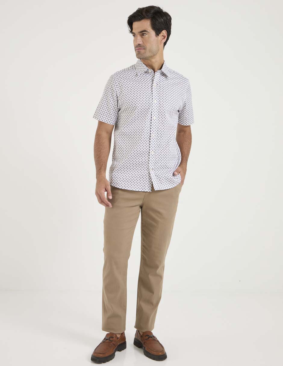 Camisa casual de algodón manga larga para hombre 3