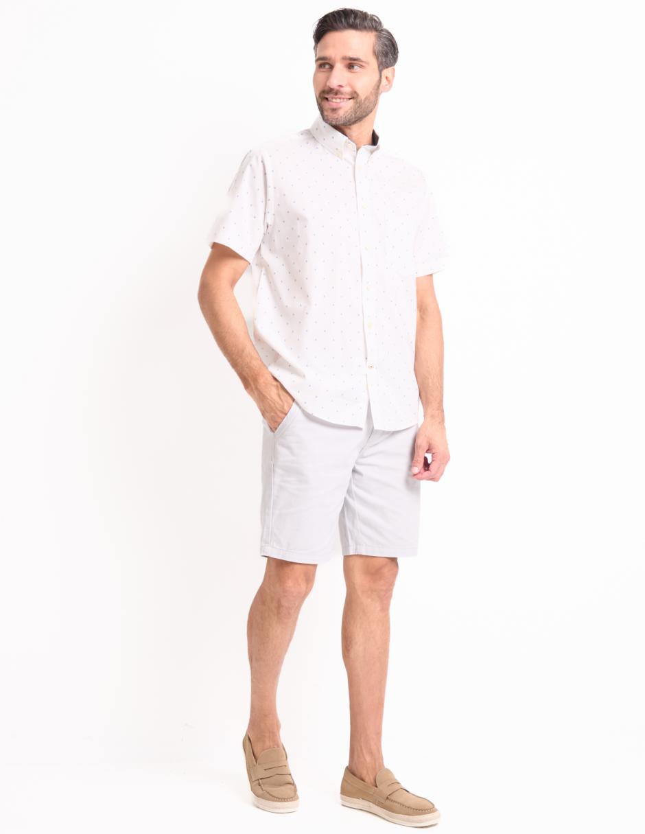 Camisa casual manga corta para hombre 3