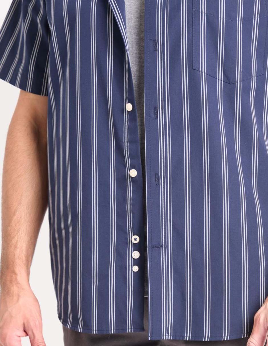 Camisa casual manga corta para hombre 5