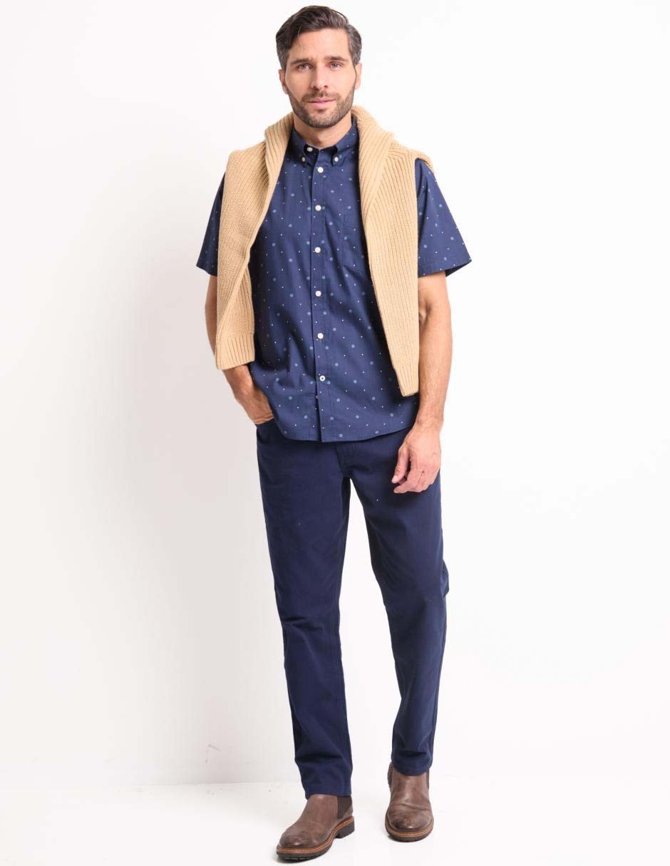 Camisa casual manga corta para hombre 3