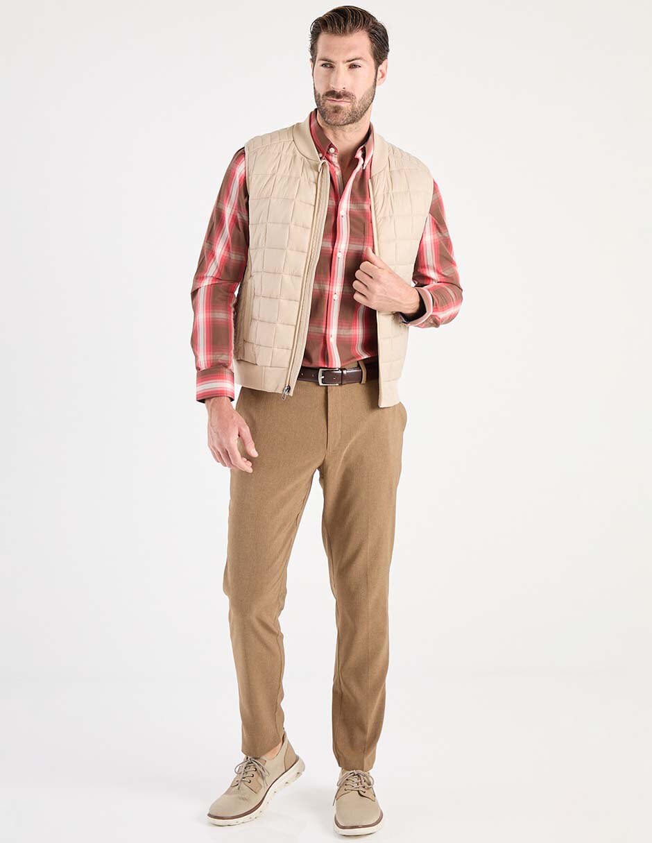 Camisa casual de algodón manga larga para hombre 3