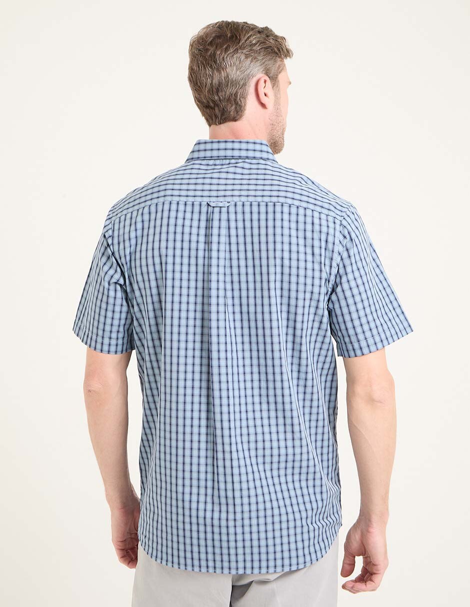 Camisa casual de algodón manga corta para hombre 2