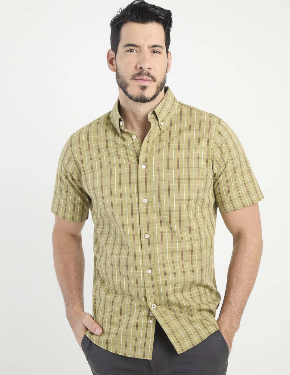 Camisa casual manga corta para hombre Camisa casual manga corta para hombre