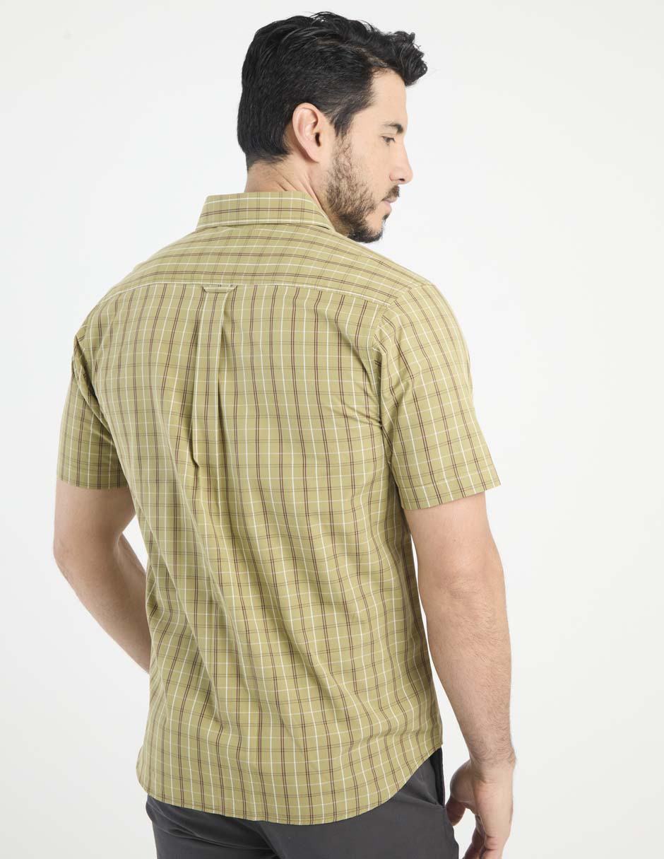 Camisa casual manga corta para hombre 2