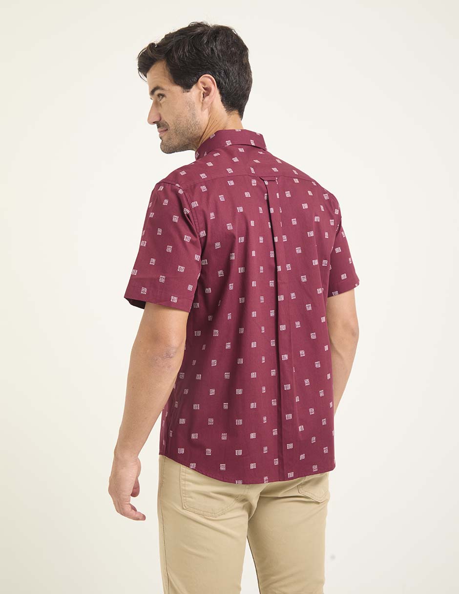 Camisa casual manga corta para hombre 2