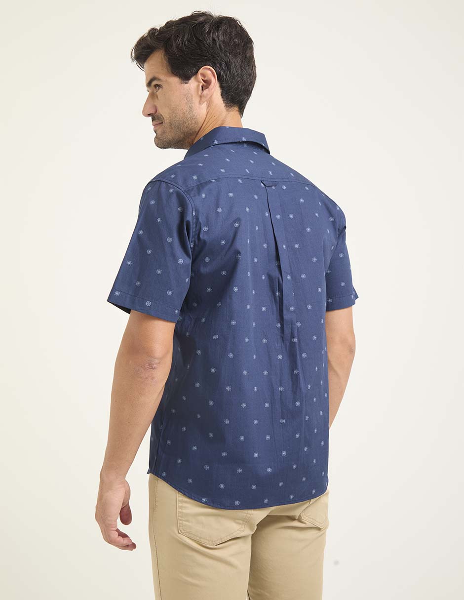 Camisa casual manga corta para hombre 2