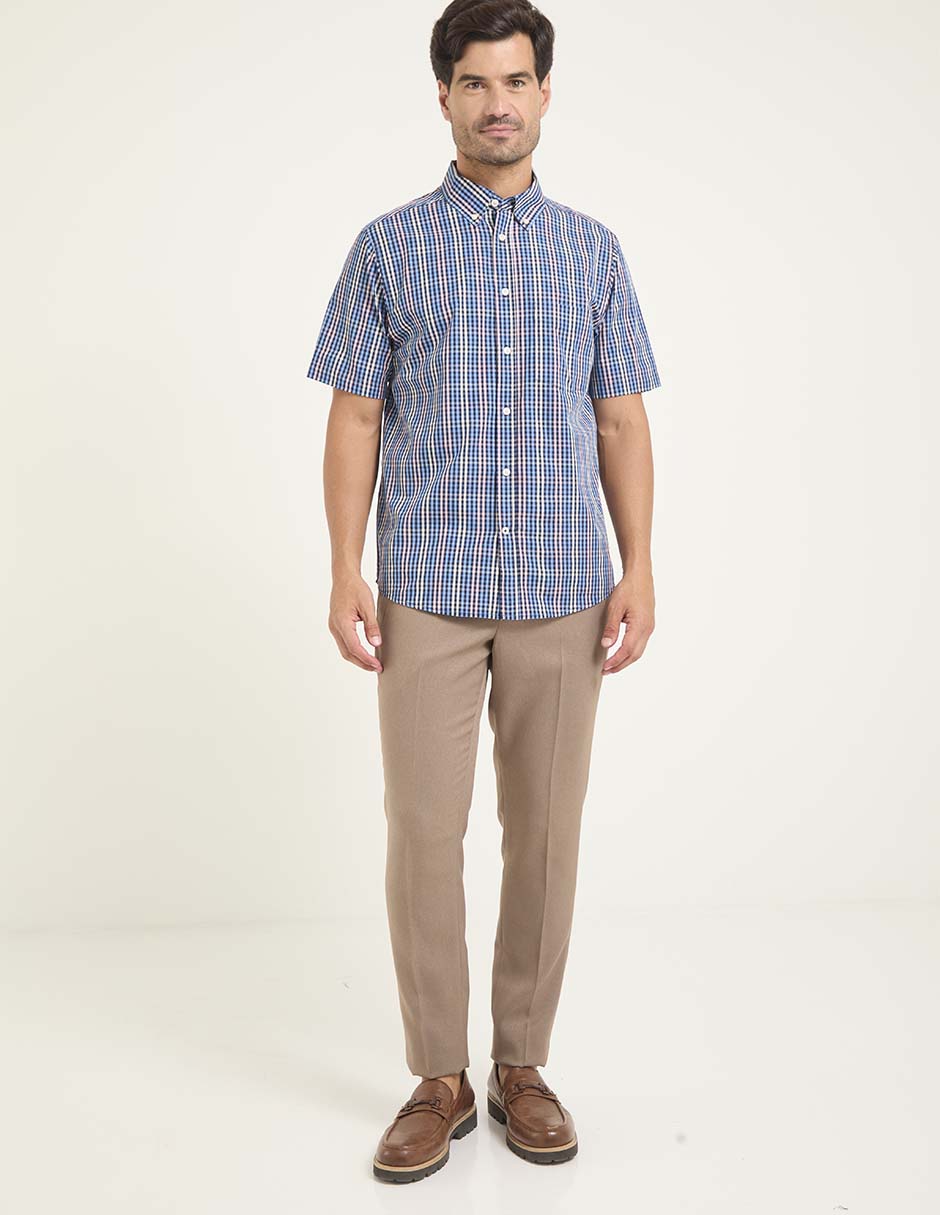 Camisa casual manga corta para hombre 3