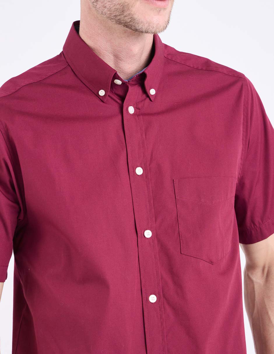 Camisa casual de algodón manga larga para hombre 4