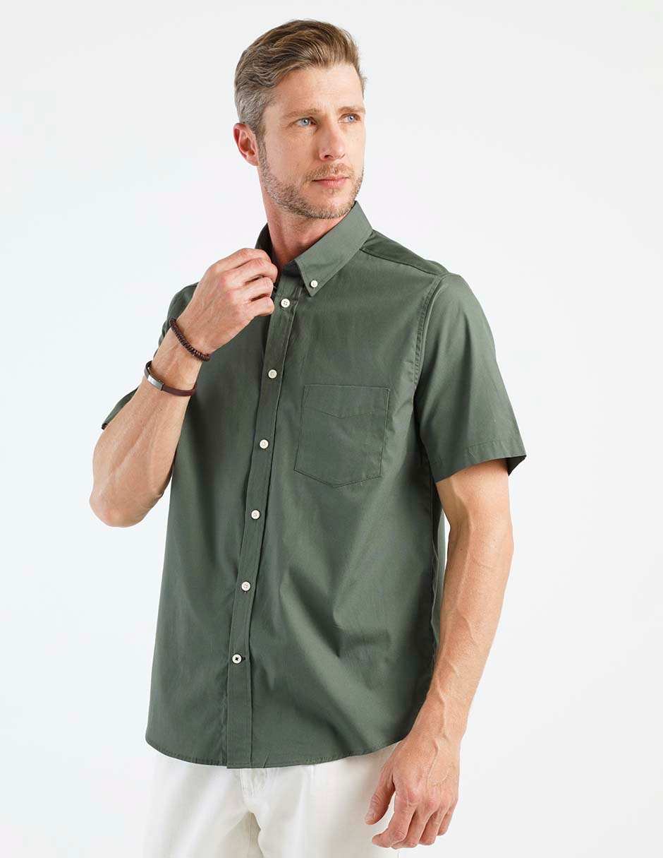Camisa casual manga corta para hombre Camisa casual manga corta para hombre