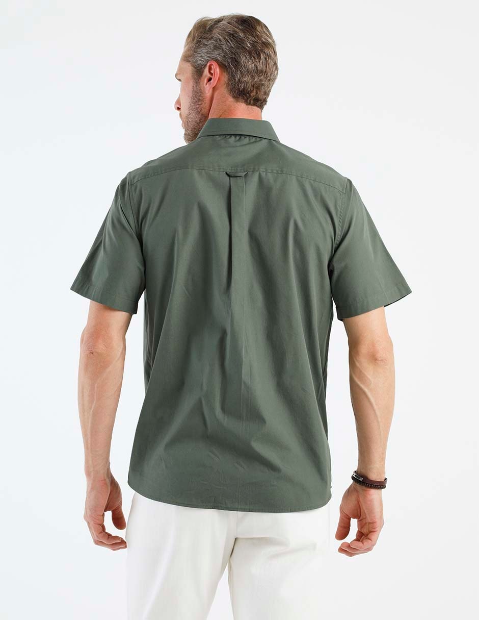 Camisa casual manga corta para hombre 2