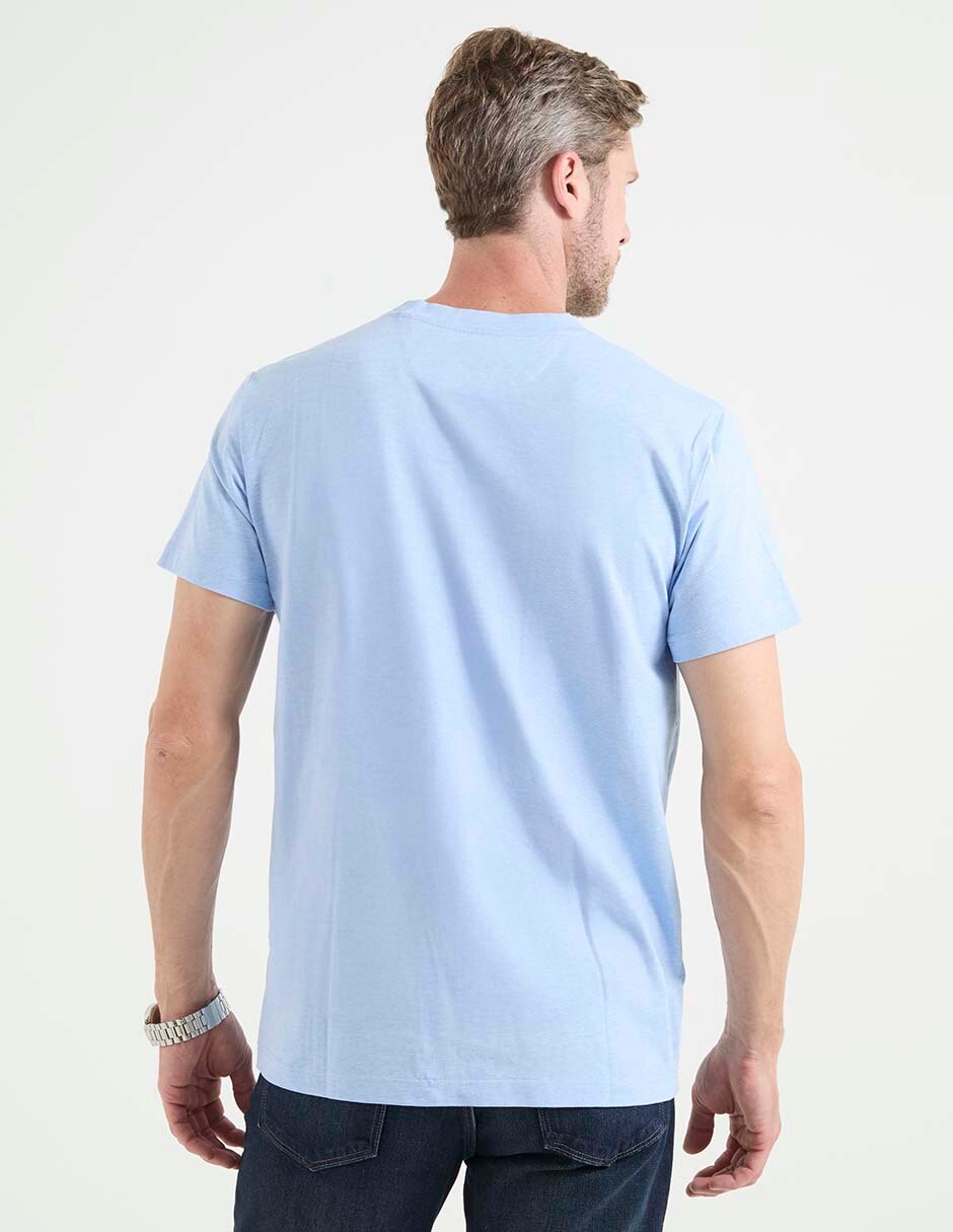 Playera cuello redondo para hombre 2