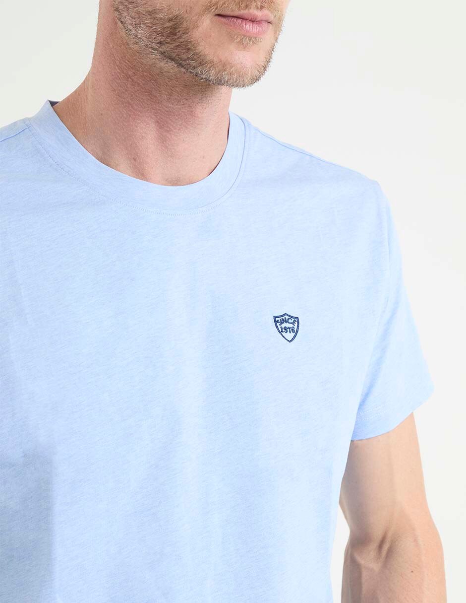 Playera cuello redondo para hombre 4