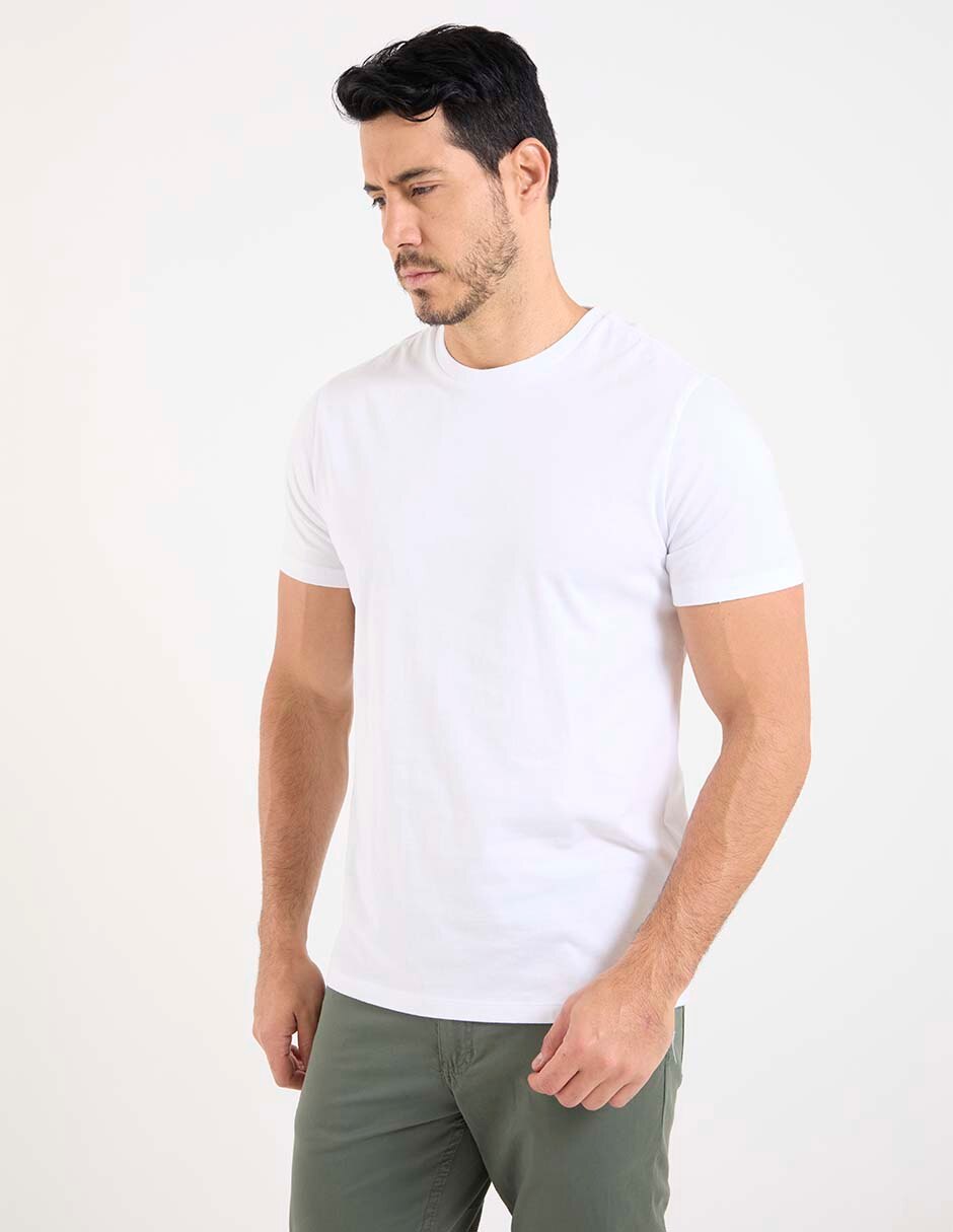 Playera cuello redondo para hombre Playera cuello redondo para hombre