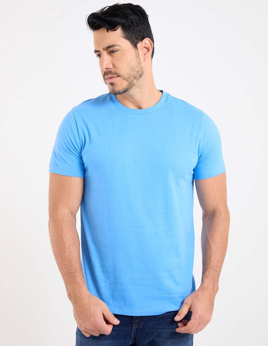 Playera cuello redondo para hombre Playera cuello redondo para hombre