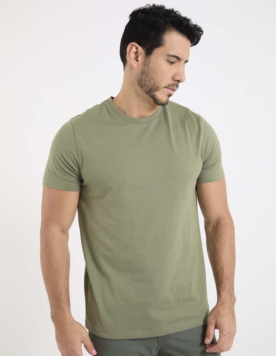 Playera cuello redondo para hombre Playera cuello redondo para hombre
