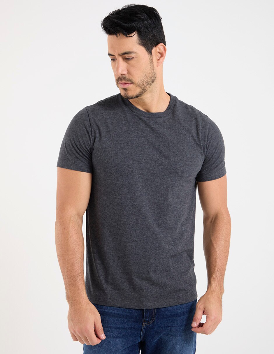 Playera cuello redondo para hombre Playera cuello redondo para hombre
