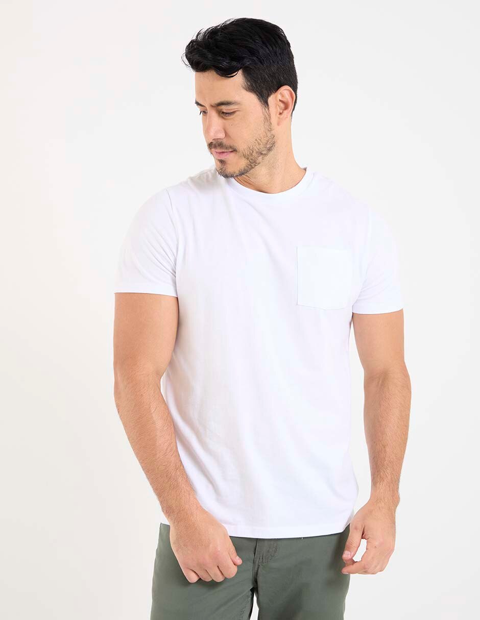 Playera cuello redondo para hombre Playera cuello redondo para hombre