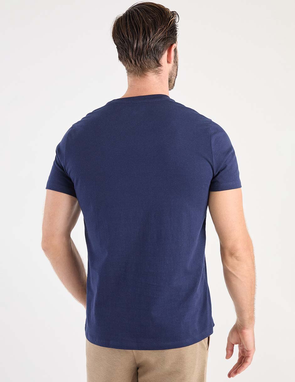 PLAYERA WKH25817-P09, CH, AZUL MARINO
