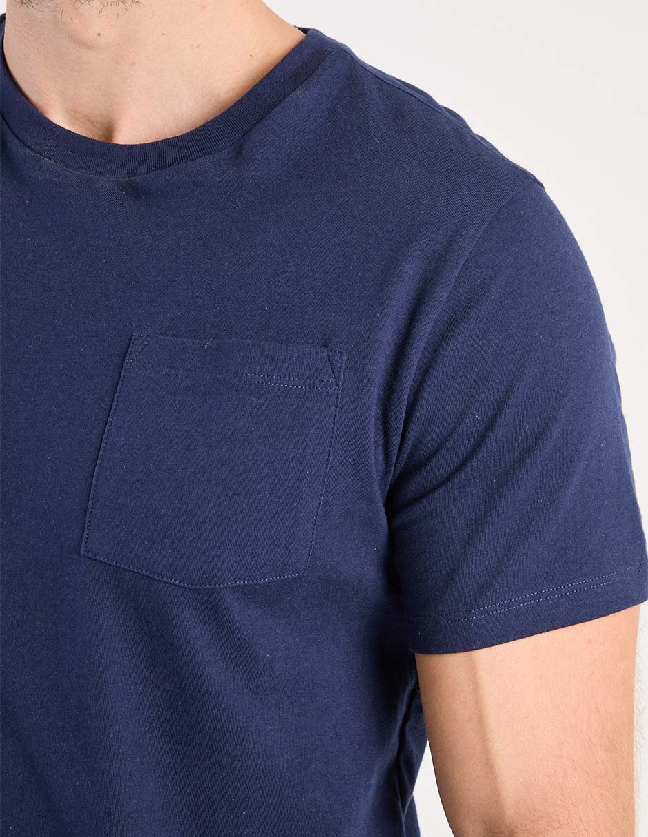 PLAYERA WKH25817-P09, CH, AZUL MARINO