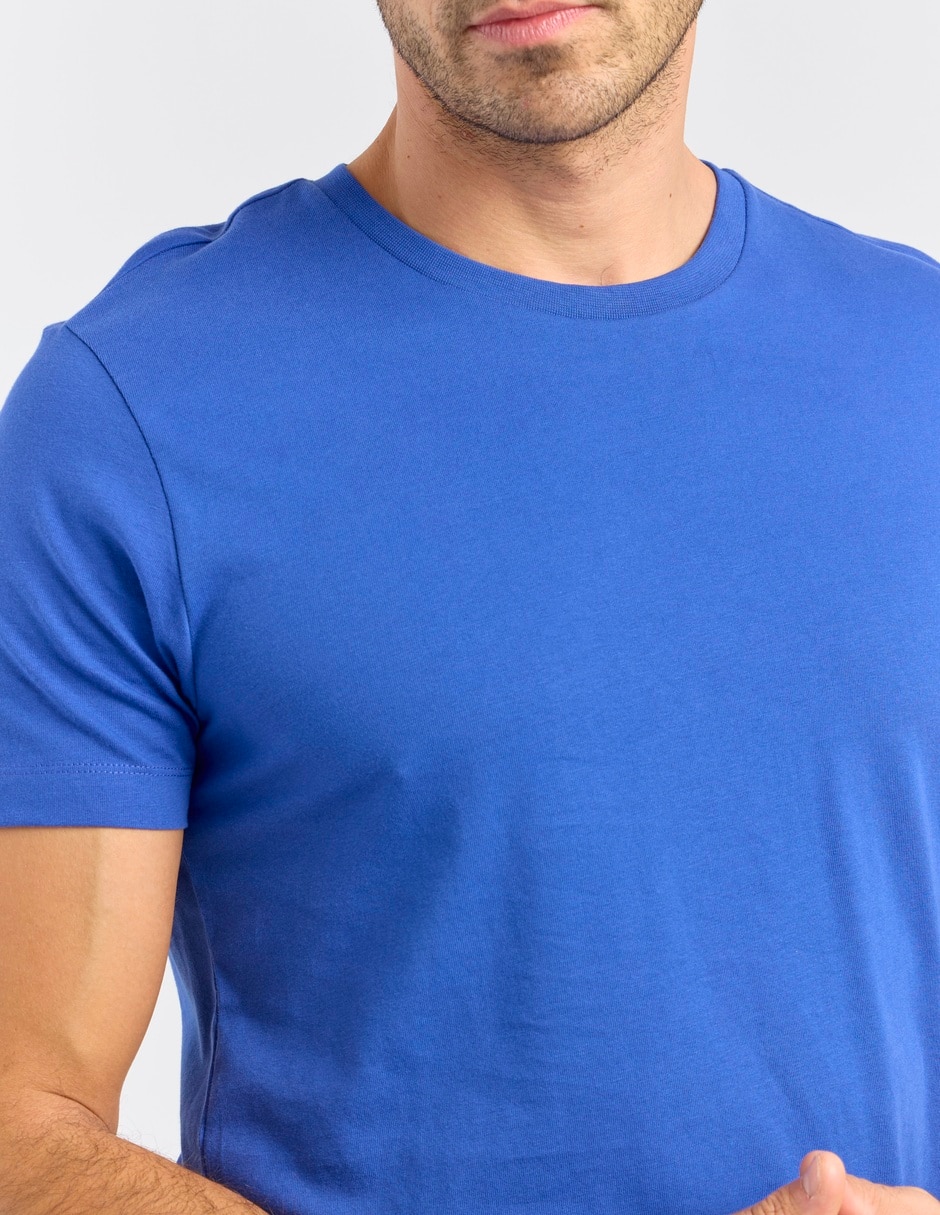 Playera cuello redondo para hombre 4