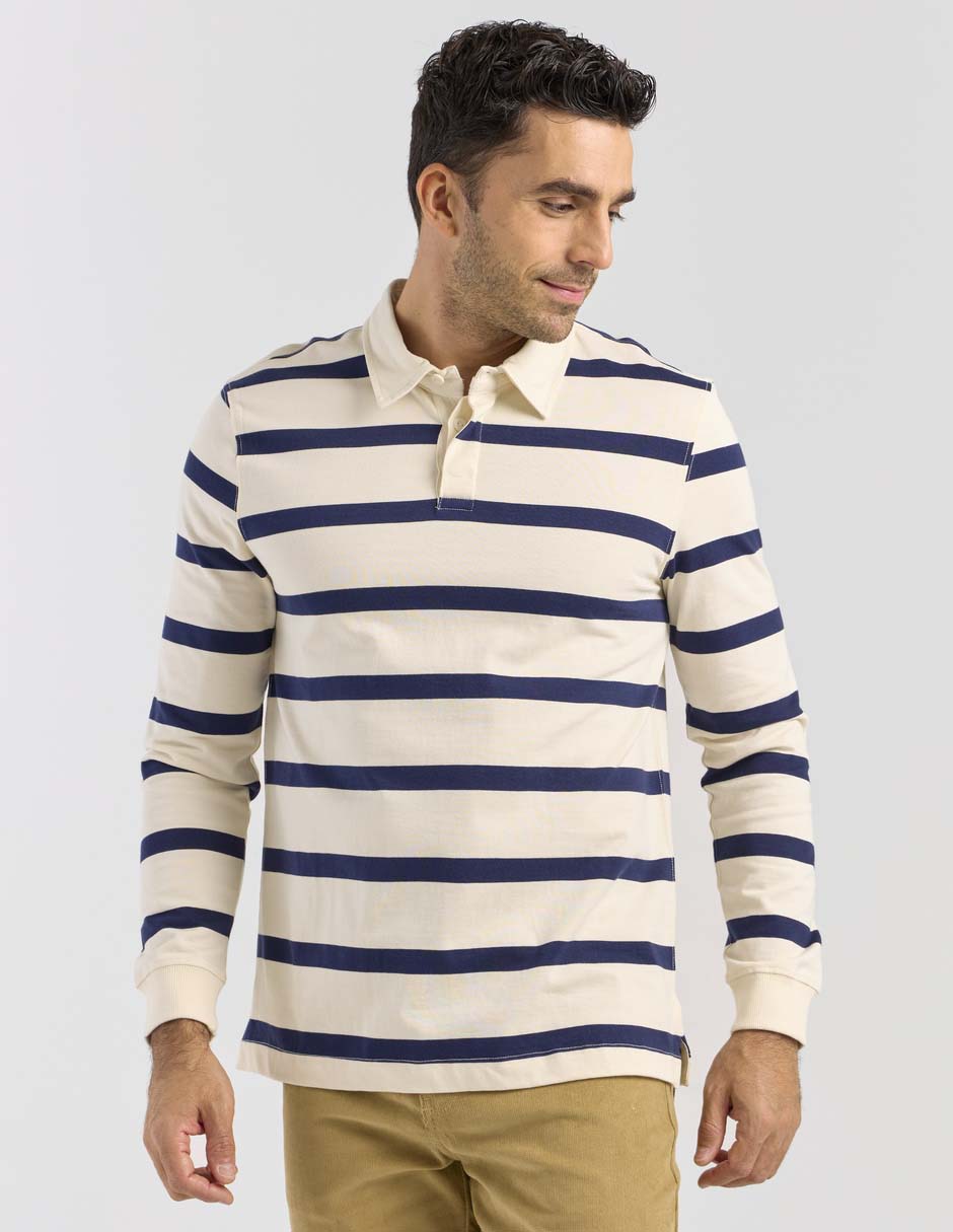 Playera tipo polo para hombre