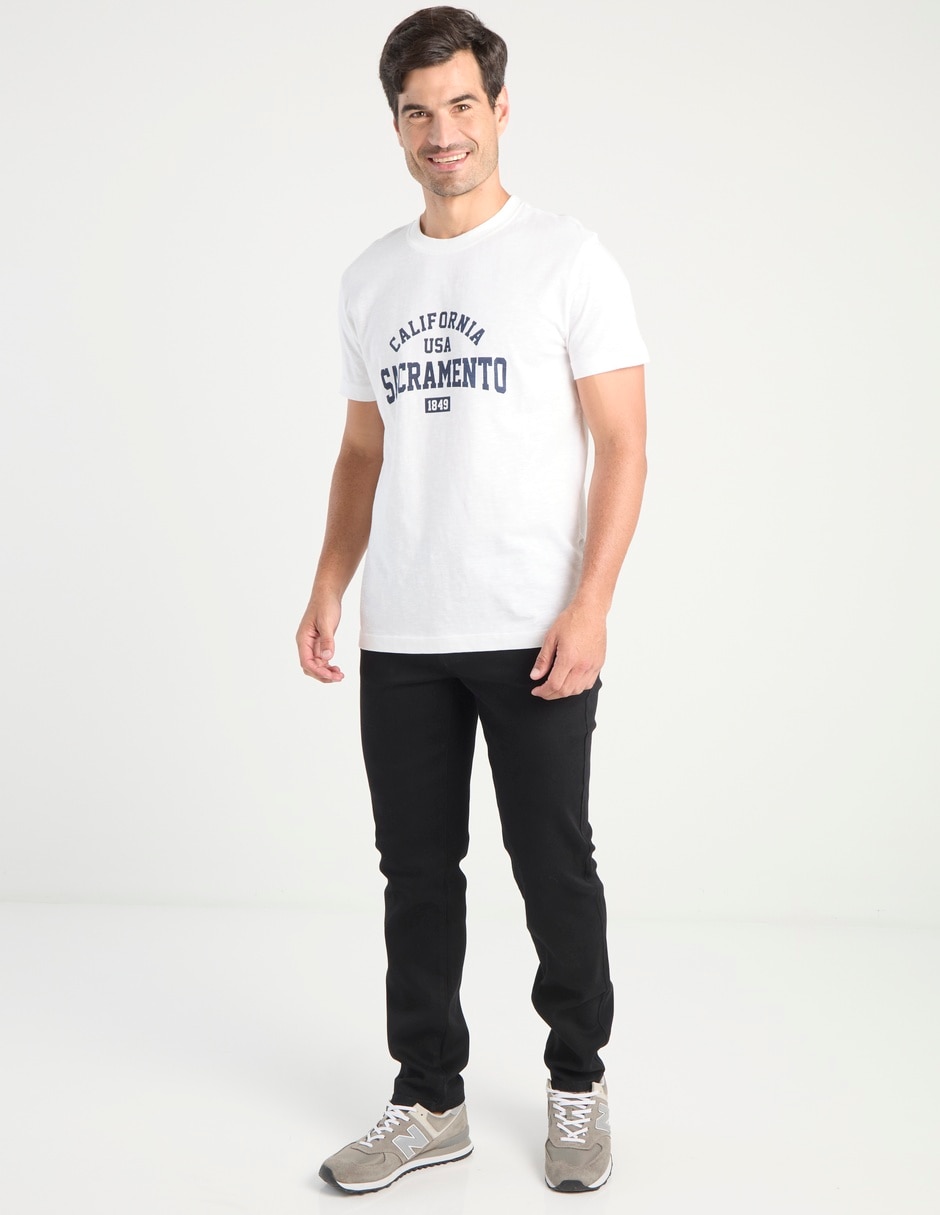 Playera cuello redondo para hombre 3