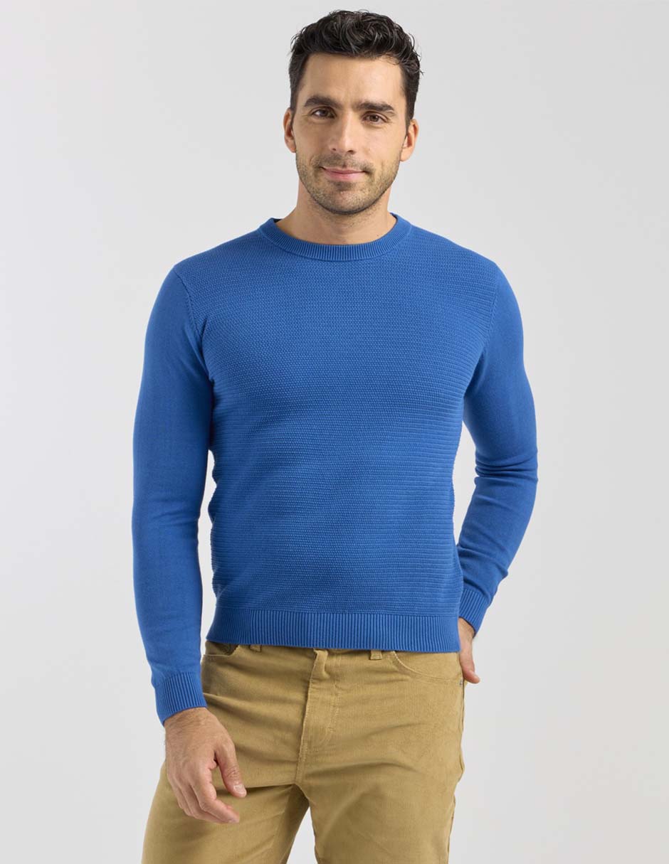 Suéter cuello redondo para hombre Suéter cuello redondo para hombre