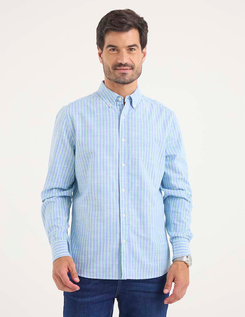 Camisa casual manga larga para hombre Camisa casual manga larga para hombre