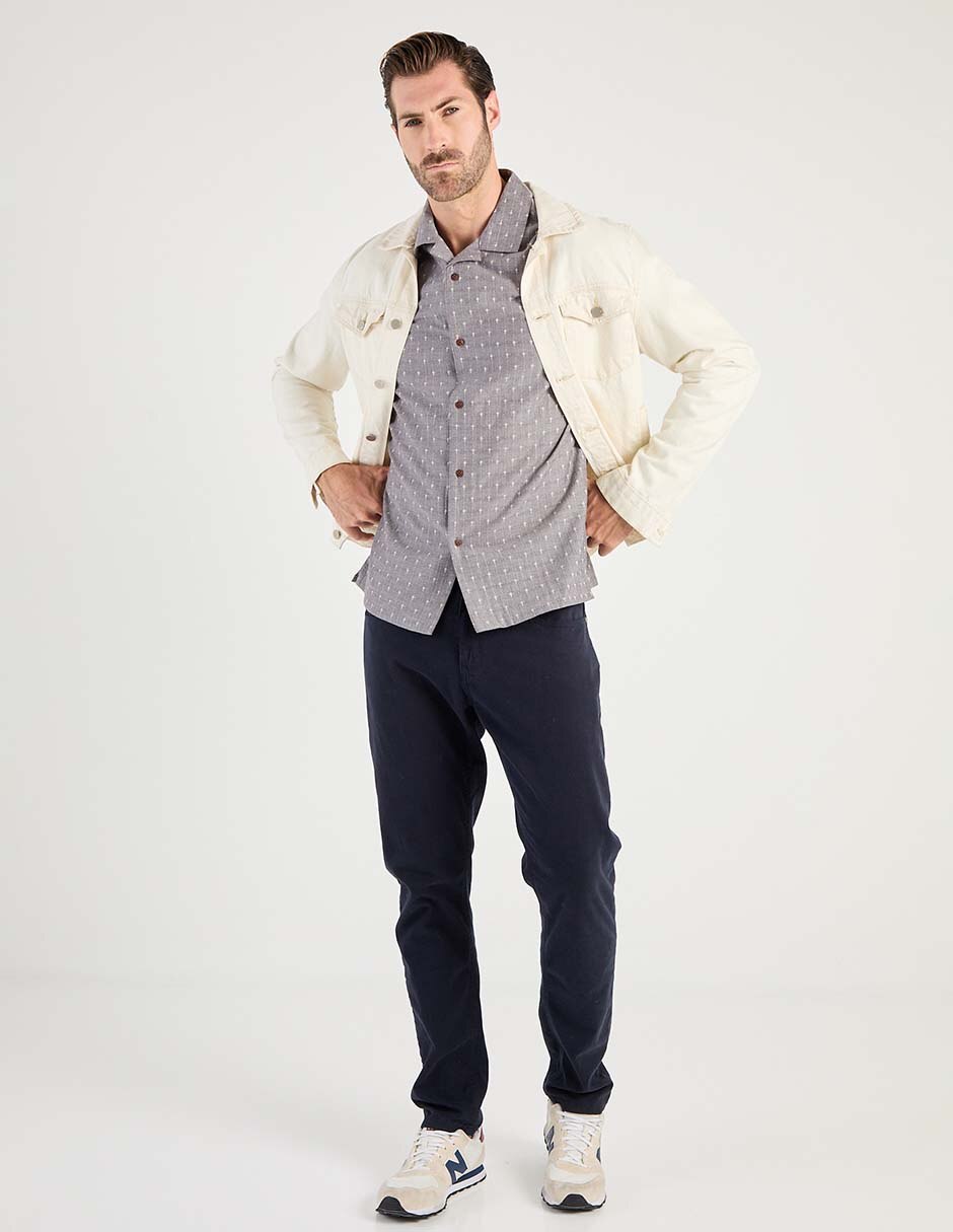 Camisa casual manga corta para hombre 3