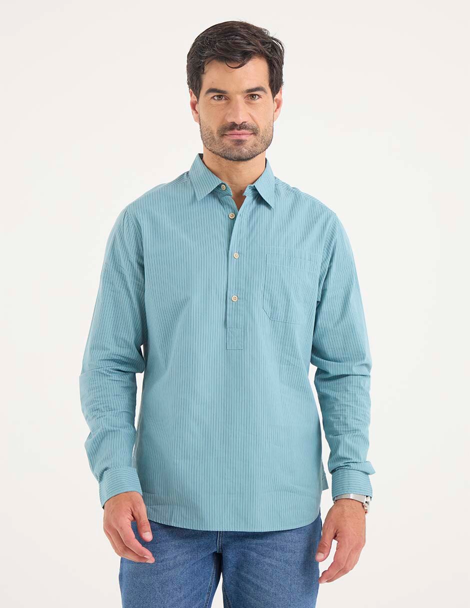 Camisa casual manga larga para hombre Camisa casual manga larga para hombre