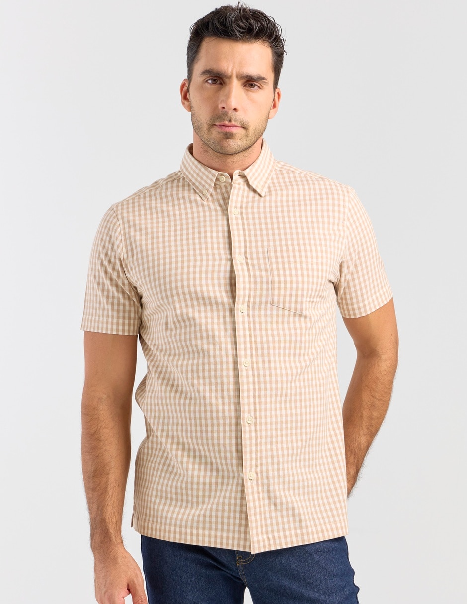 Camisa casual manga corta para hombre Camisa casual manga corta para hombre