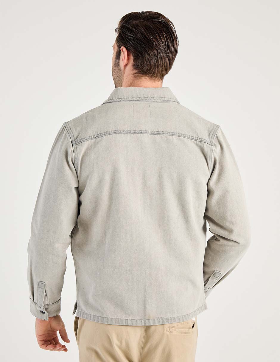 Camisa casual manga larga para hombre 2
