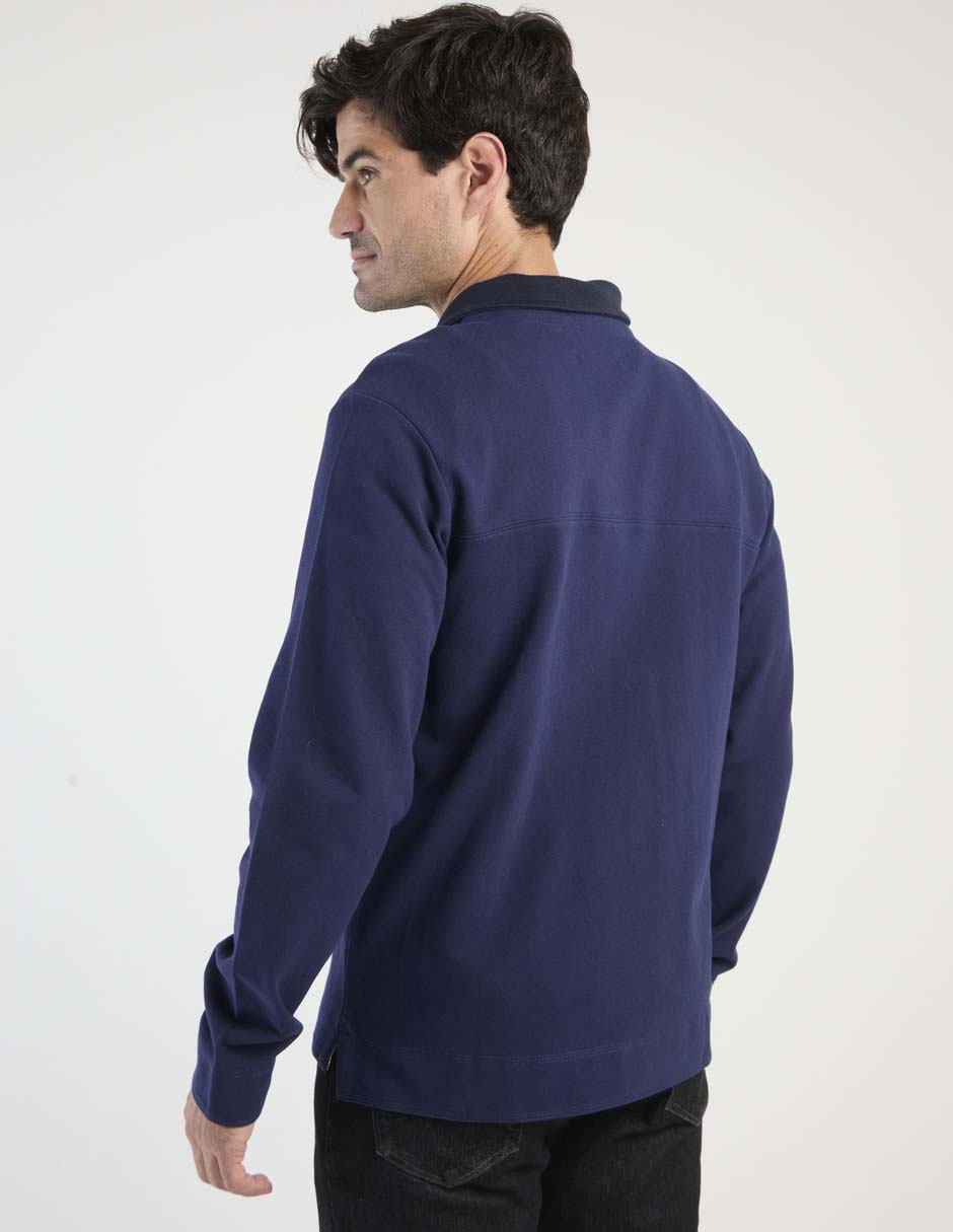 SUDADERA WKH26039-01 W, G, AZUL MARINO