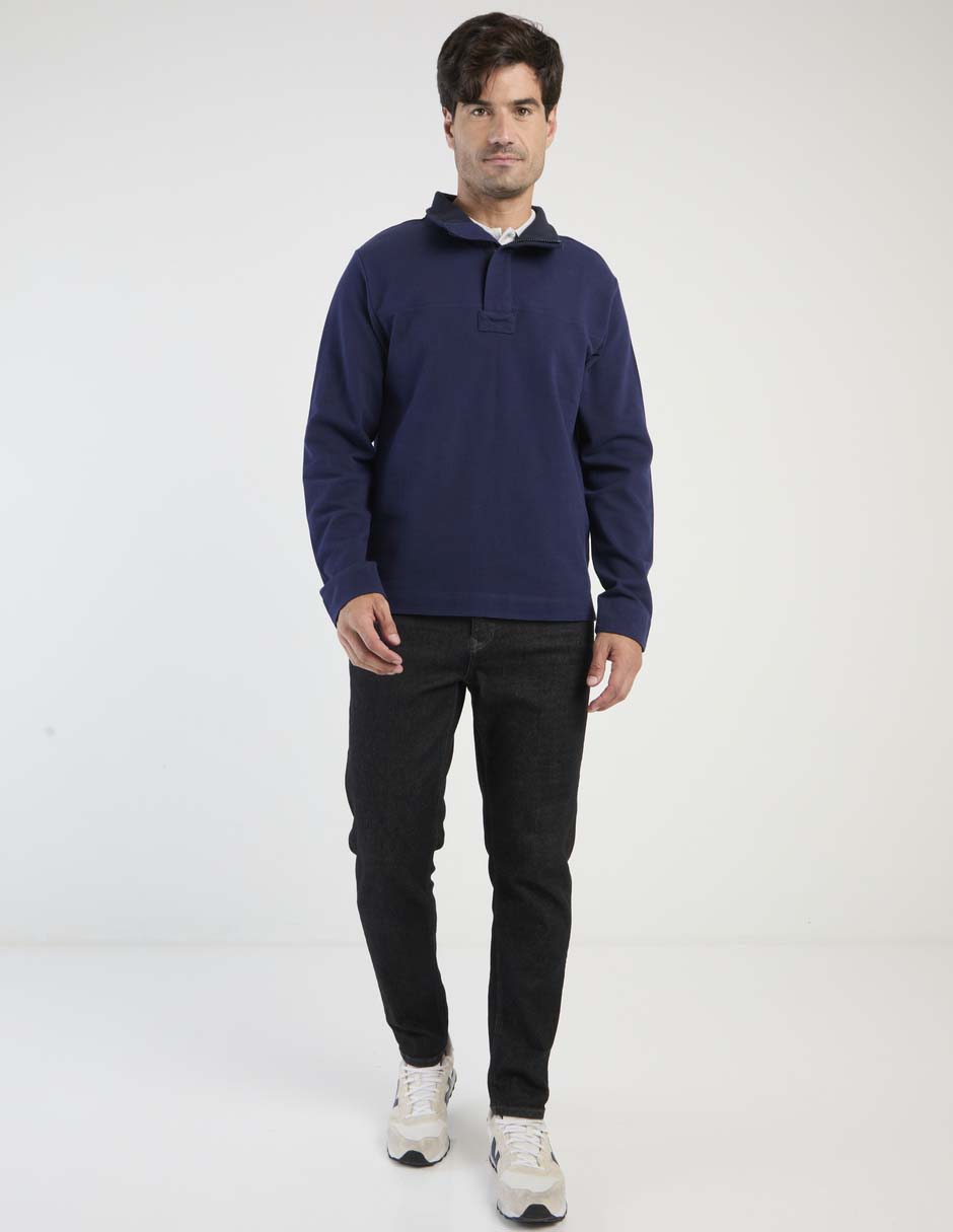 SUDADERA WKH26039-01 W, G, AZUL MARINO