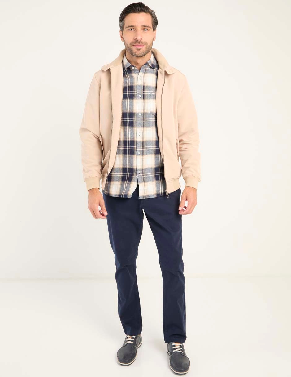 Pantalón recto de algodón para hombre 3