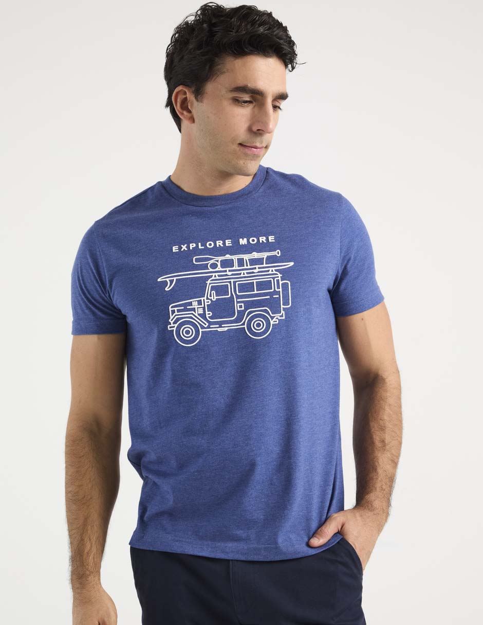 Playera cuello redondo para hombre Playera cuello redondo para hombre