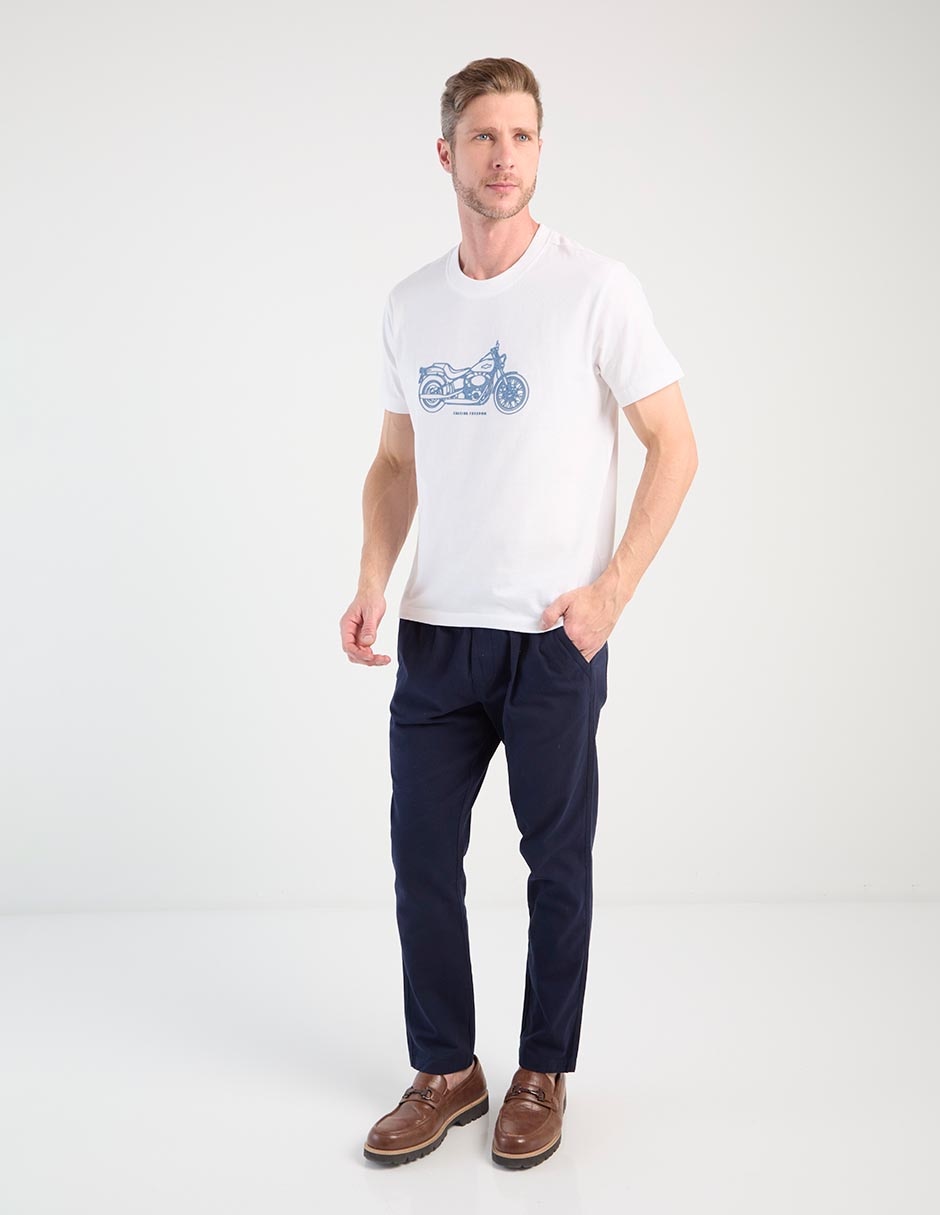 Playera cuello redondo para hombre 3