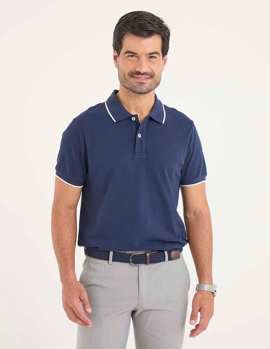 Playera tipo polo para hombre