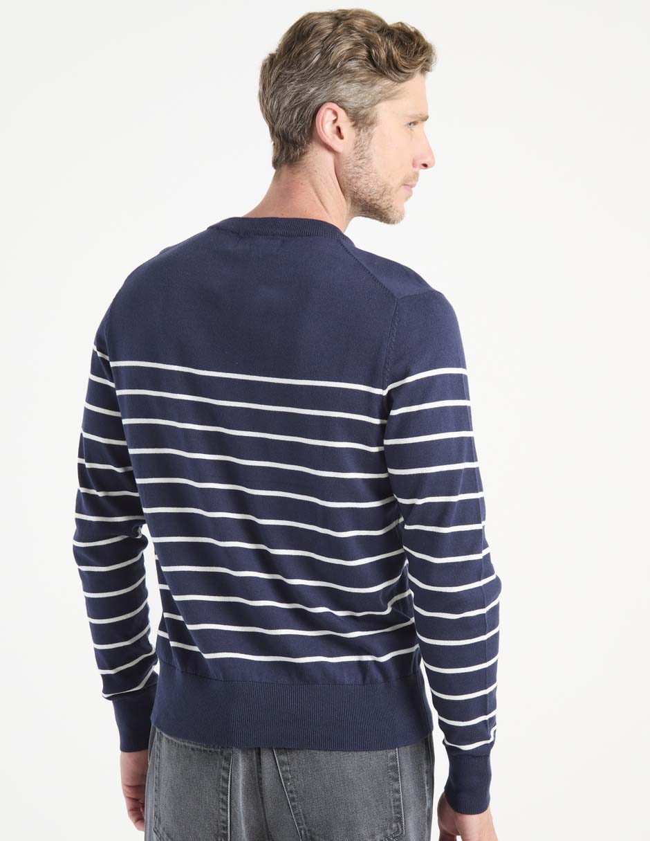 Suéter cuello redondo para hombre 2