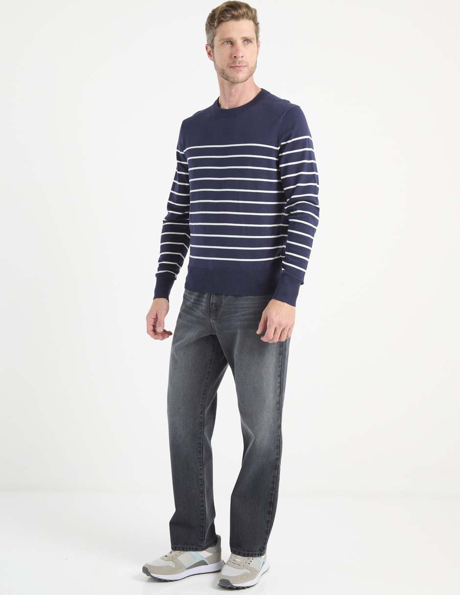 Suéter cuello redondo para hombre 3