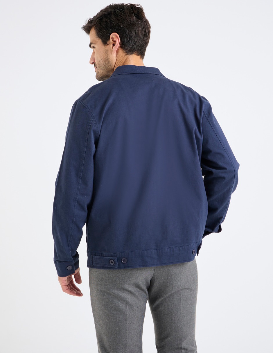 CHAMARRA WEEKEND, M, NAVY BLAZER LISO W