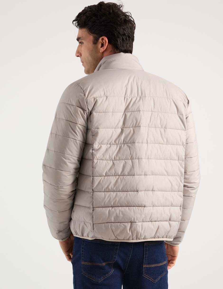 Chamarra acolchada con bolsillos para hombre 2