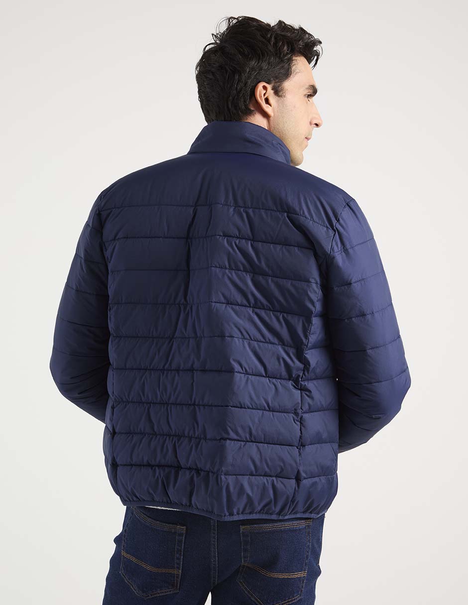 Chamarra acolchonada con bolsillos para hombre 2
