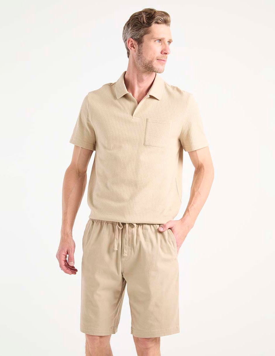 Bermuda de gabardina para hombre Bermuda de gabardina para hombre