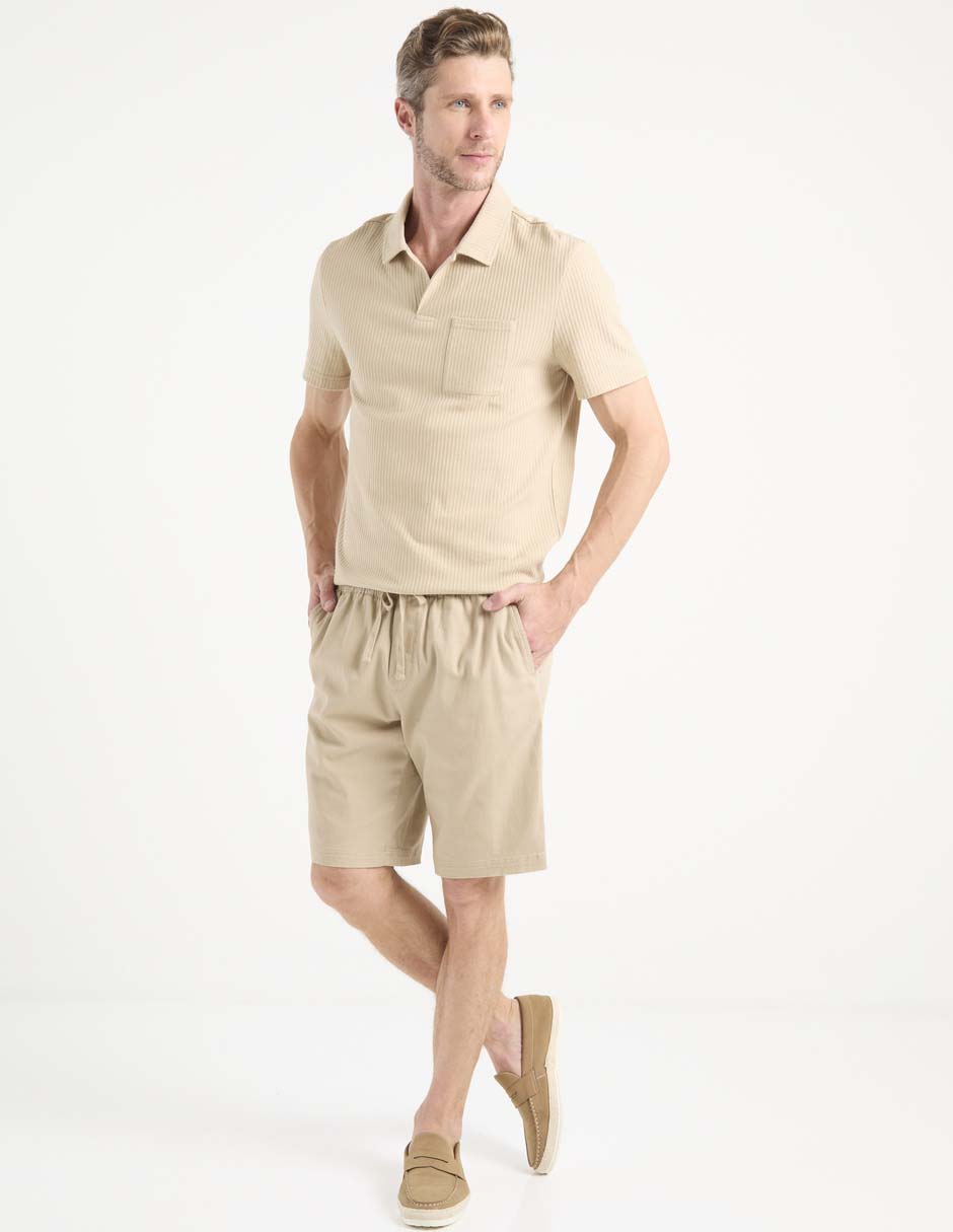 Bermuda de gabardina para hombre 3
